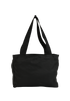 Re-Nylon Zipped Tote, £295, Handbags, Black, Nylon, Back view